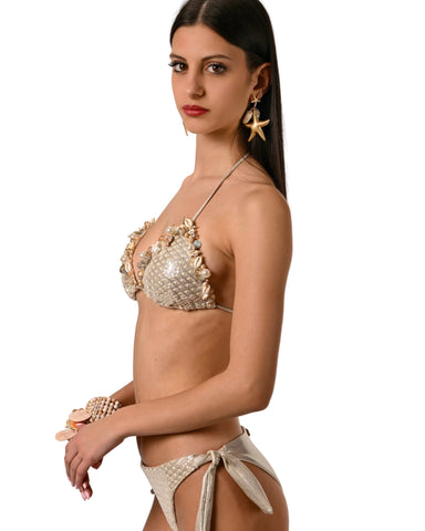 Bikini Triangolo Siren Gold